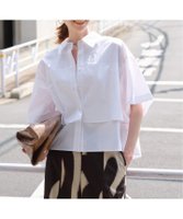 【ジャーナルスタンダード/JOURNAL STANDARD】の《追加2》レイヤードライクハーフスリーブシャツ 人気、トレンドファッション・服の通販 founy(ファニー) ファッション Fashion レディースファッション Ladies' Fashion Online トップス・カットソー Tops/Tshirt シャツ/ブラウス Shirts/Blouses 2025年 2025 2025春夏・S/S Ss,Spring/Summer,2025 |ID:prp329100004591241