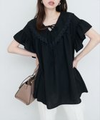 【ナチュラルクチュール/natural couture】のレース切り替え衿ブラウス 人気、トレンドファッション・服の通販 founy(ファニー) ファッション Fashion レディースファッション Ladies' Fashion Online トップス・カットソー Tops/Tshirt シャツ/ブラウス Shirts/Blouses アクセサリー Accessories シンプル Simple ダウン Down デニム Denim フェミニン Feminine フリル Frills ポケット Pocket リボン Ribbon レース Race おすすめ Recommend 2025年 2025 2025春夏・S/S Ss,Spring/Summer,2025 thumbnail ブラック|ID: prp329100004591245 ipo3291000000032638303