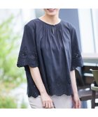 【リフレクト/Reflect】の【接触冷感/洗える/シワになりにくい】エンブロイダリーブラウス 人気、トレンドファッション・服の通販 founy(ファニー) ファッション Fashion レディースファッション Fashion for Women トップス・カットソー Cut & Sew Tops シャツ・ブラウス・オフィスカジュアル Elegant Blouses & Button-Ups 洗える Machine Washable thumbnail ブラック|ID: prp329100004591254 ipo3291000000033826239