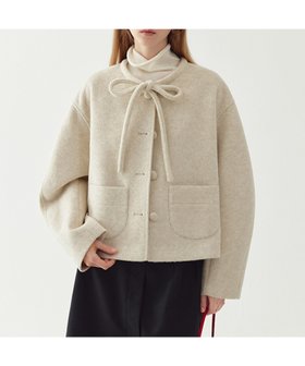 【チュクラ/chuclla】のリボンタイ ショートコート FQ24W101 Fano Studios 人気、トレンドファッション・服の通販 founy(ファニー) ファッション Fashion レディースファッション Fashion for Women アウター Coat / Outerwear Collection コート・ロングコート・ピーコート Long Coats, Peacoats & More ウォーム Warm Fabric エレガント 上品 Elegant ガーリー Girly, Feminine Style クール Cool, Chic ショート Short, Short Length シンプル Simple, Minimal トレンド Trend, Trending Now フェミニン Feminine, Girly フォルム Silhouette, Form ベーシック Basic, Essential リアル Real, Realistic リボン Ribbon, Bow |ID:prp329100004591261