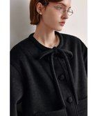 【チュクラ/chuclla】のリボンタイ ショートコート FQ24W101 Fano Studios 人気、トレンドファッション・服の通販 founy(ファニー) ファッション Fashion レディースファッション Fashion for Women アウター Coat / Outerwear Collection コート・ロングコート・ピーコート Long Coats, Peacoats & More ウォーム Warm Fabric エレガント 上品 Elegant ガーリー Girly, Feminine Style クール Cool, Chic ショート Short, Short Length シンプル Simple, Minimal トレンド Trend, Trending Now フェミニン Feminine, Girly フォルム Silhouette, Form ベーシック Basic, Essential リアル Real, Realistic リボン Ribbon, Bow thumbnail ブラック|ID: prp329100004591261 ipo3291000000033562382