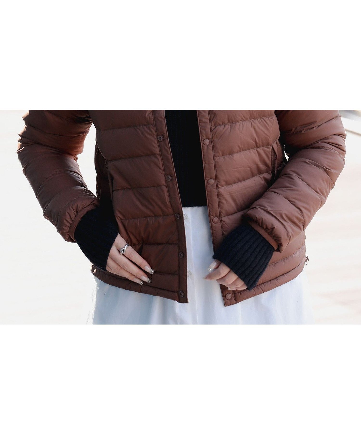 【ビーミングライフストアバイビームス/B:MING LIFE STORE by BEAMS】のDANTON / インナー ダウン ジャケット 2AW (XS~M) ダントン 定番 軽い 暖かい レディース インテリア・キッズ・メンズ・レディースファッション・服の通販 founy(ファニー) 　ファッション　Fashion　レディースファッション　Fashion for Women　アウター　Coat / Outerwear Collection　レディースジャケット・軽アウター　Jackets　アウトドア　Outdoor Clothing　インナー　Innerwear　シャツワンピ　Shirt Dress, Shirt One-Piece　シンプル　Simple, Minimal　ジャケット　Jacket, Outerwear　スウェット / スエット　Sweatshirt, Sweatwear　タフタ　Taffeta, Structured Fabric　ダウン　Down, Puffer　定番　Standard, Basic Item　おすすめ　Recommended / Our Picks　エレガント 上品　Elegant　BROWN|ID: prp329100004591264 ipo3291000000032628341