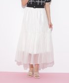 【その他のブランド/Other】のシアーシャイニーボリュームスカート ホワイト|ID: prp329100004591478 ipo3291000000032969433