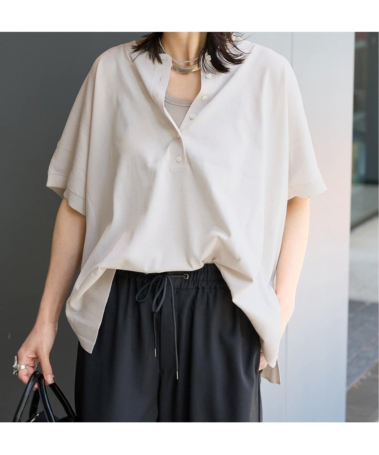 【ジャーナルスタンダード/JOURNAL STANDARD】のウォッシャブル 2WAYポンチョプルオーバー 人気、トレンドファッション・服の通販 founy(ファニー) 　ファッション　Fashion　レディースファッション　Ladies' Fashion Online　トップス・カットソー　Tops/Tshirt　プルオーバー　Pullover　2025年　2025　2025春夏・S/S　Ss,Spring/Summer,2025　ウォッシャブル　Washable　シンプル　Simple　バランス　Balance　ポンチョ　Poncho　ワイド　Wide　夏　Summer　春　Spring　S/S・春夏　Ss・Spring/Summer　洗える　Washable　 other-1|ID: prp329100004591479 ipo3291000000032588752