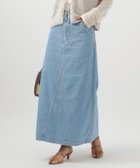 【ベイフロー/BAYFLOW】の【Lee(リー)】別注マキシスカート サックス85|ID: prp329100004591534 ipo3291000000032677130