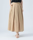 【ビームス ハート/BEAMS HEART】の麻混 フレアスカート(S~M) BEIGE|ID: prp329100004591560 ipo3291000000032590112