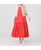 【ビームス ウイメン/BEAMS】の【洗濯機OK】バルーン キリカエ キャミ ワンピース 25SS リラックス RED|ID: prp329100004591572 ipo3291000000033625208