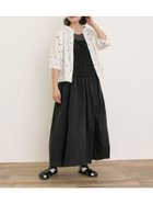 【サマンサモスモス/Samansa Mos2】の【S/Mサイズ】かぎ針編み風ビスチェワンピース 人気、トレンドファッション・服の通販 founy(ファニー) ファッション Fashion レディースファッション Fashion for Women ワンピース Dresses かぎ針 Crochet カットソー Cut and Sewn Top ガーリー Girly, Feminine Style thumbnail ブラック|ID: prp329100004591575 ipo3291000000032714224