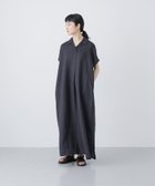 【かぐれ/kagure / URBAN RESEARCH】の『2サイズ展開』リネンフレンチシャツワンピース NAVY|ID: prp329100004591580 ipo3291000000032590545