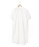 【マーコート/MARcourt】のMidiUmi バンドカラーシャツワンピース オフホワイト|ID: prp329100004591602 ipo3291000000032749243