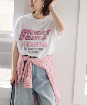 【ジャーナルスタンダード レリューム/JOURNAL STANDARD relume】のスーベニアピグメントTEE 人気、トレンドファッション・服の通販 founy(ファニー) ファッション Fashion レディースファッション Fashion for Women 2025年 2025 2025春夏・S/S Spring/Summer 2025 SS25 インナー Innerwear グラフィック Graphic, Graphic Design ジャケット Jacket, Outerwear デニム Denim, Jeans Material トレンド Trend, Trending Now ヴィンテージ Vintage Style |ID:prp329100004591625