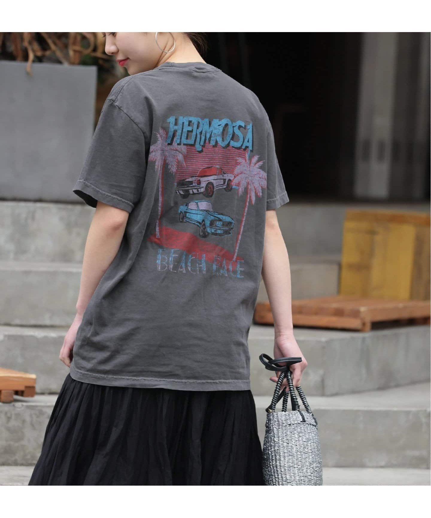 【ジャーナルスタンダード レリューム/JOURNAL STANDARD relume】のスーベニアピグメントTEE インテリア・キッズ・メンズ・レディースファッション・服の通販 founy(ファニー) 　ファッション　Fashion　レディースファッション　Fashion for Women　2025年　2025　2025春夏・S/S　Spring/Summer 2025 SS25　インナー　Innerwear　グラフィック　Graphic, Graphic Design　ジャケット　Jacket, Outerwear　デニム　Denim, Jeans Material　トレンド　Trend, Trending Now　ヴィンテージ　Vintage Style　ブラック A|ID: prp329100004591625 ipo3291000000033459388