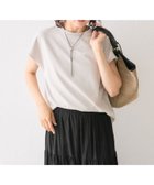 【リヴドロワ/RIVE DROITE】の【しわになりにくい】カットジョーゼットフレンチプルオーバー グレージュ|ID: prp329100004591717 ipo3291000000032778574