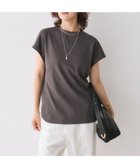【リヴドロワ/RIVE DROITE】の【しわになりにくい】カットジョーゼットフレンチプルオーバー チャコールグレー|ID: prp329100004591717 ipo3291000000032778576