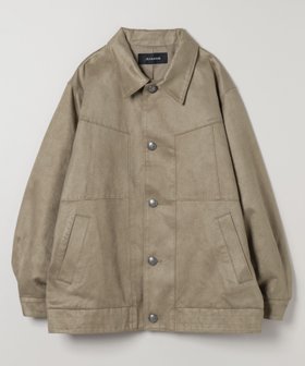 【ジーナシス/JEANASiS】のステッチスエードジャケット 人気、トレンドファッション・服の通販 founy(ファニー) ファッション Fashion レディースファッション Fashion for Women アウター Coat / Outerwear Collection レディースジャケット・軽アウター Jackets シンプル Simple, Minimal ジャケット Jacket, Outerwear デニム Denim, Jeans Material トレンド Trend, Trending Now フィット Fit, Slim Fit ボトム Bottoms, Lower Wear ルーズ Loose, Oversized エレガント 上品 Elegant |ID:prp329100004591797