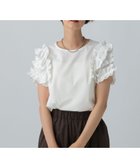 【レプシィム ローリーズファーム/LEPSIM LOWRYS FARM】の袖フリルデザインプルオーバーSS 人気、トレンドファッション・服の通販 founy(ファニー) ファッション Fashion レディースファッション Fashion for Women トップス・カットソー Cut & Sew Tops カジュアルプルオーバー・ニットトップス Pullovers & Knit Tops / Casual Pullovers おすすめ Recommended / Our Picks スラックス Slacks, Dress Pants デニム Denim, Jeans Material フリル Frill, Ruffle ボトム Bottoms, Lower Wear マニッシュ Mannish, Boyish 夏 Summer thumbnail オフホワイト05|ID: prp329100004591816 ipo3291000000033198987