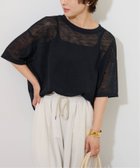 【ジャーナルスタンダード レリューム/JOURNAL STANDARD relume】のシアーカットTEE ブラック|ID: prp329100004591850 ipo3291000000032730453