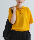 【アーバンリサーチ/URBAN RESEARCH】のシャツカラーハーフスリーブニット YELLOW|ID: prp329100004591874 ipo3291000000032650983