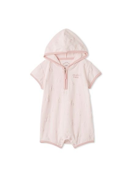 【ジェラート ピケ/gelato pique / KIDS】の【BABY】バリエーションパイルロンパース インテリア・キッズ・メンズ・レディースファッション・服の通販 founy(ファニー) 　ファッション　Fashion　キッズファッション　Fashion for Kids　PNK[066]|ID: prp329100004591888 ipo3291000000032710053