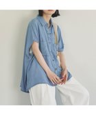 【ドゥ アルシーヴ/Doux archives】のソフトデニムフレンチシャツ 人気、トレンドファッション・服の通販 founy(ファニー) ファッション Fashion レディースファッション Ladies' Fashion Online トップス・カットソー Tops/Tshirt シャツ/ブラウス Shirts/Blouses デニム Denim 人気 Popularity 夏 Summer 定番 Standard thumbnail SAX|ID: prp329100004591892 ipo3291000000032677035
