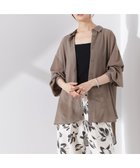 【ナノ ユニバース/nano universe】のシアー楊柳オーバーサイズシャツ カーキベージュ6|ID: prp329100004591930 ipo3291000000032692204