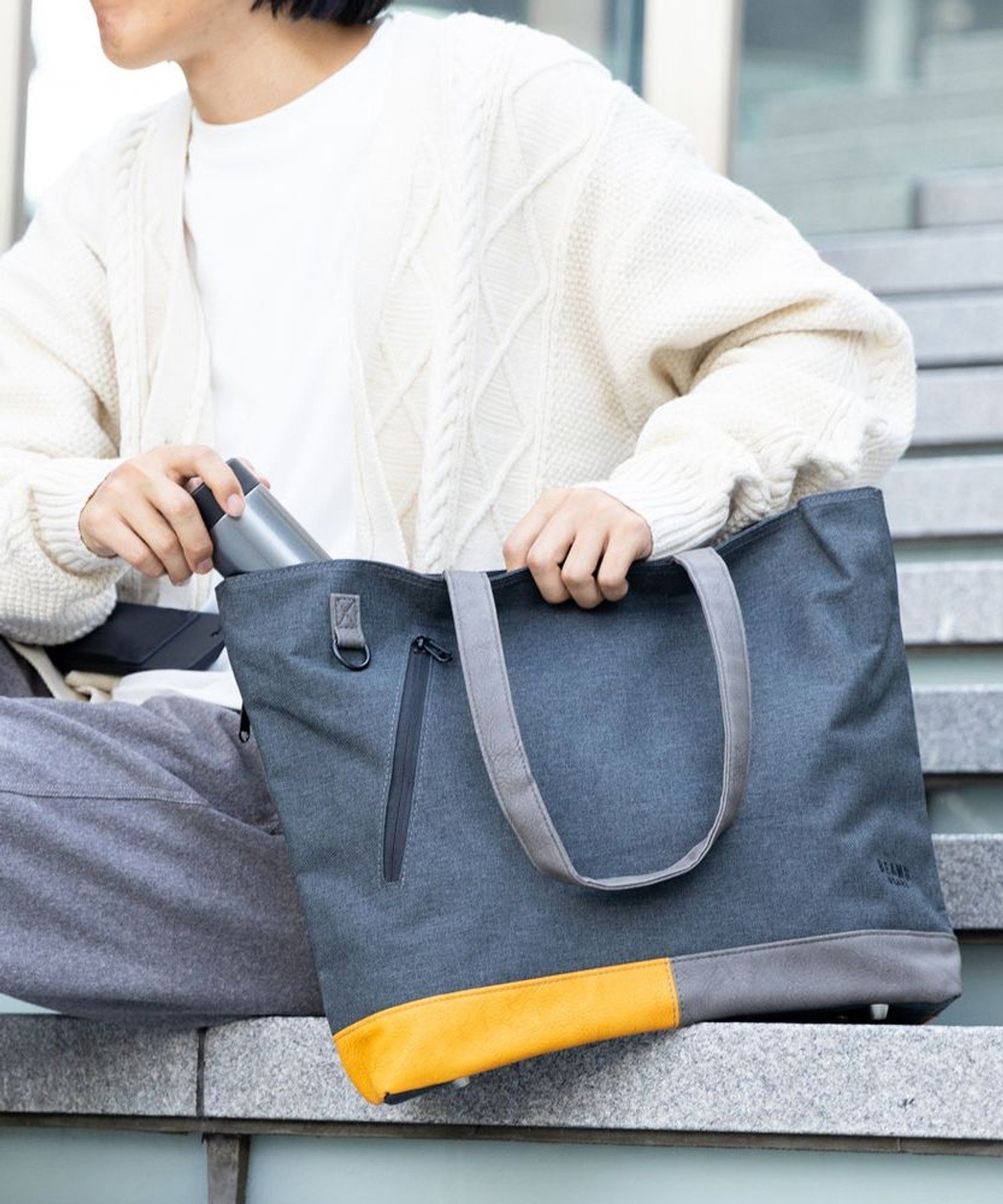 【ビームス ハート/BEAMS HEART / MEN】の合成皮革コンビ インテリア・キッズ・メンズ・レディースファッション・服の通販 founy(ファニー) 　ファッション　Fashion　メンズファッション　Men's Style Online　コンビ　Combination　ビジネス 仕事 通勤　Business　フェイクレザー　Faux Leather　ポケット　Pocket　ワーク　Work　財布　Wallet　CHARCOAL.G|ID: prp329100004591945 ipo3291000000032597658