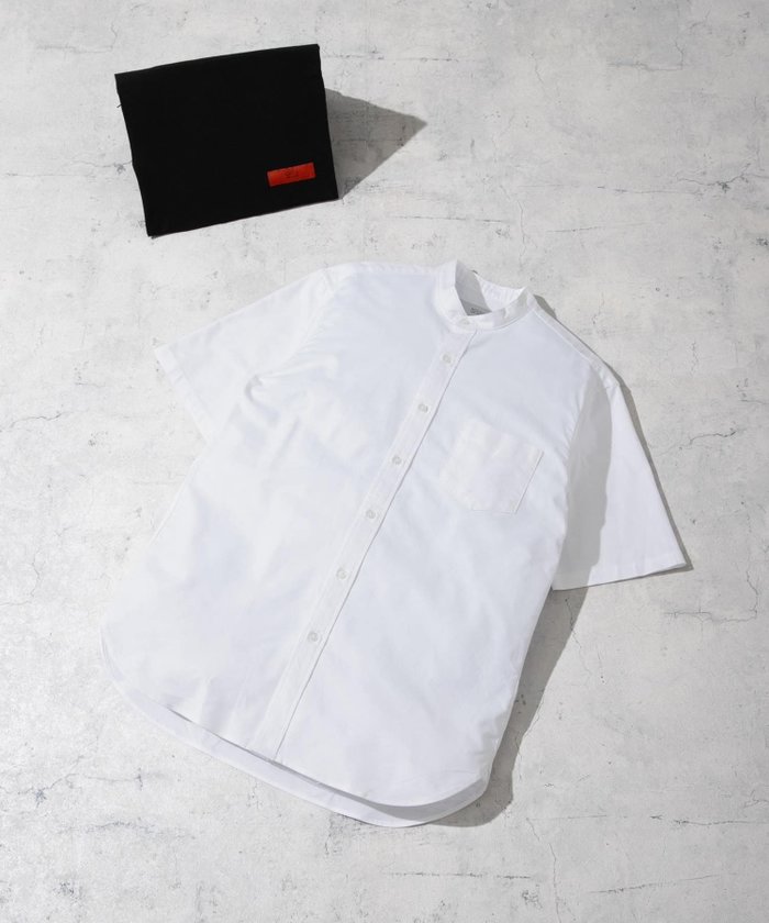 【アーバンリサーチ ロッソ/URBAN RESEARCH ROSSO / MEN】の『抗菌/消臭』『XXLサイズあり』ハイパフォーマンスバンドカラー半袖シャツ インテリア・キッズ・メンズ・レディースファッション・服の通販 founy(ファニー) https://founy.com/ ファッション Fashion メンズファッション Men's Style Online 抗菌 Antibacterial サマー Summer サングラス Sunglasses サンダル Sandals ショート Short シンプル Simple ストレッチ Stretch スニーカー Sneakers スラックス Slacks スリーブ Sleeve デニム Denim バランス Balance パフォーマンス Performance フィット Fit ベーシック Basic 半袖 Short Sleeve リュック Ruck Sack ワーク Work S/S・春夏 Ss・Spring/Summer おすすめ Recommend 夏 Summer 旅行 Travel ビジネス 仕事 通勤 Business 2025年 2025 2025春夏・S/S Ss,Spring/Summer,2025 |ID: prp329100004591972 ipo3291000000032681659