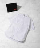 【アーバンリサーチ ロッソ/URBAN RESEARCH ROSSO / MEN】の『抗菌/消臭』『XXLサイズあり』ハイパフォーマンスバンドカラー半袖シャツ GRY STRIPE|ID: prp329100004591972 ipo3291000000032681662