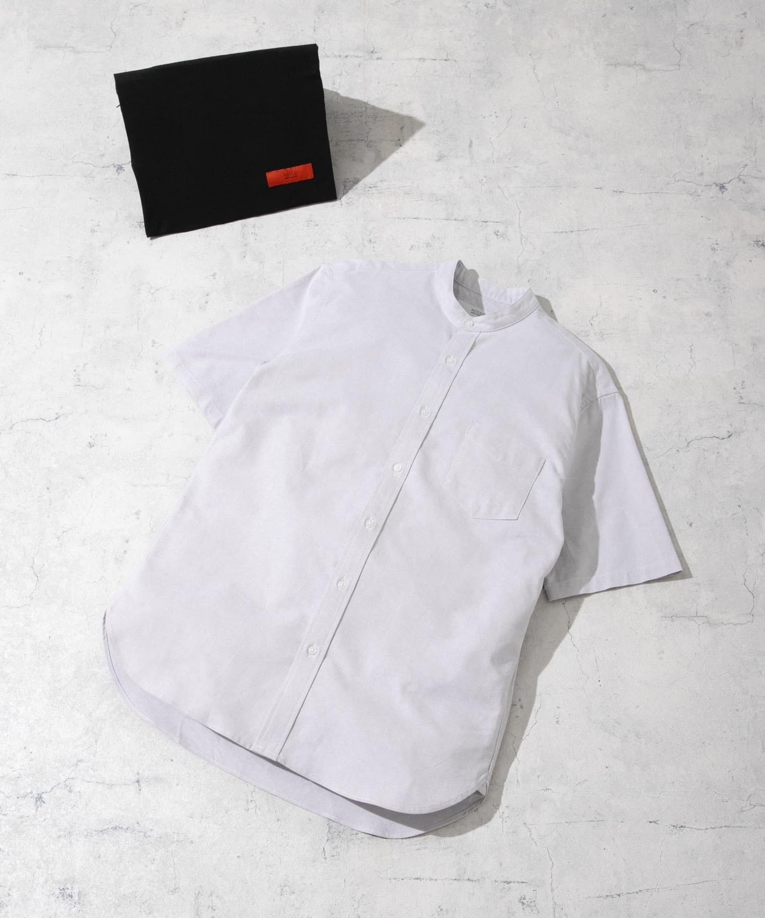 【アーバンリサーチ ロッソ/URBAN RESEARCH ROSSO / MEN】の『抗菌/消臭』『XXLサイズあり』ハイパフォーマンスバンドカラー半袖シャツ インテリア・キッズ・メンズ・レディースファッション・服の通販 founy(ファニー) 　ファッション　Fashion　メンズファッション　Men's Style Online　抗菌　Antibacterial　サマー　Summer　サングラス　Sunglasses　サンダル　Sandals　ショート　Short　シンプル　Simple　ストレッチ　Stretch　スニーカー　Sneakers　スラックス　Slacks　スリーブ　Sleeve　デニム　Denim　バランス　Balance　パフォーマンス　Performance　フィット　Fit　ベーシック　Basic　半袖　Short Sleeve　リュック　Ruck Sack　ワーク　Work　S/S・春夏　Ss・Spring/Summer　おすすめ　Recommend　夏　Summer　旅行　Travel　ビジネス 仕事 通勤　Business　2025年　2025　2025春夏・S/S　Ss,Spring/Summer,2025　GRAY|ID: prp329100004591972 ipo3291000000032681681