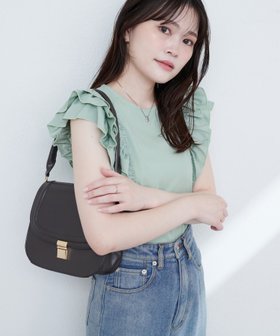 【ナチュラルクチュール/natural couture】の【sherbet line】接触冷感 フリルブラウスTシャツ 人気、トレンドファッション・服の通販 founy(ファニー) ファッション Fashion レディースファッション Fashion for Women トップス・カットソー Cut & Sew Tops シャツ・ブラウス・オフィスカジュアル Elegant Blouses & Button-Ups ロングTシャツ・Tシャツ Longline T-Shirts & Tees サンダル Sandals, Summer Shoes スニーカー Sneakers, Trainers デニム Denim, Jeans Material フェミニン Feminine, Girly フリル Frill, Ruffle ペンシル Pencil, Pencil Skirt おすすめ Recommended / Our Picks 夏 Summer エレガント 上品 Elegant 2025年 2025 2025春夏・S/S Spring/Summer 2025 SS25 |ID:prp329100004592004