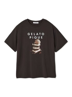 【ジェラートピケ オム/GELATO PIQUE HOMME / MEN】の【HOMME】【接触冷感】COOLレーヨンデザートロゴTシャツ 人気、トレンドファッション・服の通販 founy(ファニー) ファッション Fashion メンズファッション Men's Style Online なめらか Smooth カットソー Cut And Sew デザート Dessert ハーフ Half プリント Print ベーシック Basic ボーダー Border 夏 Summer |ID:prp329100004592023