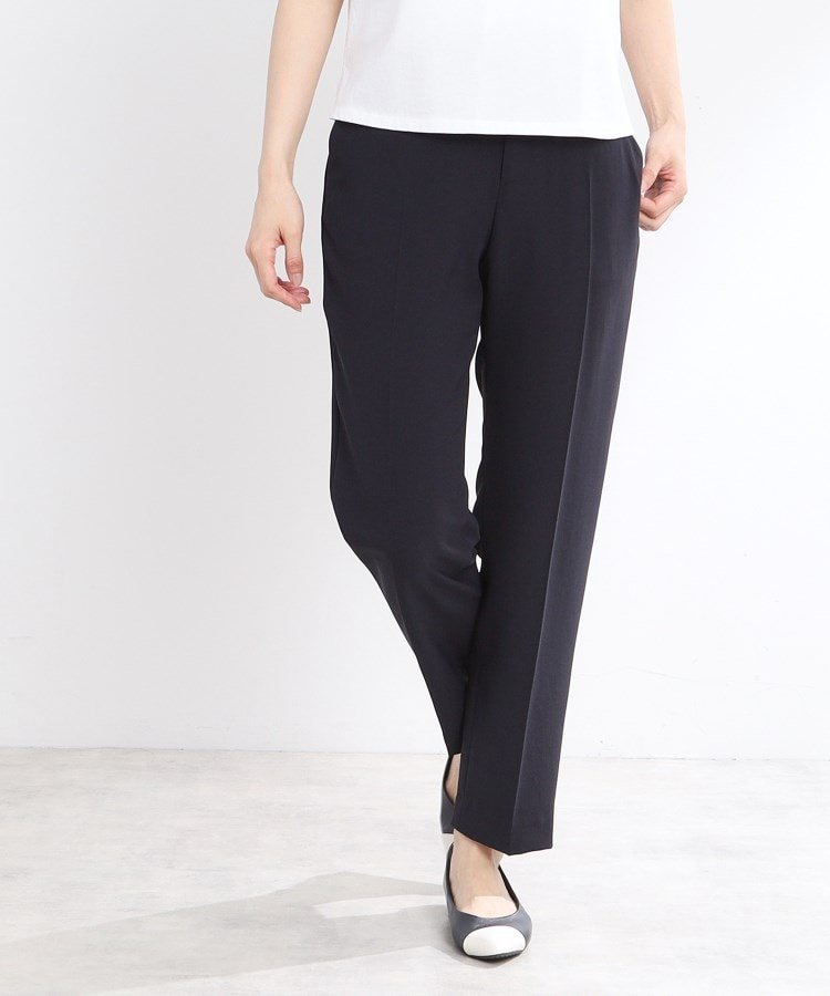 【リフレクト/Reflect】の【夏SALE/UVカット/接触冷感/洗える/セットアップ可/夏の通勤におすすめ】ライティストレッチパンツ インテリア・キッズ・メンズ・レディースファッション・服の通販 founy(ファニー) 　ファッション　Fashion　レディースファッション　Fashion for Women　セットアップ　Matching Sets　レディースパンツ・ボトムス　Pants & Trousers / Bottoms　おすすめ　Recommended / Our Picks　セットアップ　Set-Up, Coordinated Outfit　夏　Summer　洗える　Machine Washable　ビジネス 仕事 通勤　Business / Work / Commuting　ネイビー|ID: prp329100004592048 ipo3291000000032702859