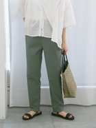 【サマンサモスモス/Samansa Mos2】の【接触冷感】ストレッチパンツ 人気、トレンドファッション・服の通販 founy(ファニー) ファッション Fashion レディースファッション Fashion for Women パンツ Pants & Trousers アウトドア Outdoor Clothing ストレッチ Stretch, Stretchy Fabric フィット Fit, Slim Fit thumbnail グリーン|ID: prp329100004592067 ipo3291000000032767802