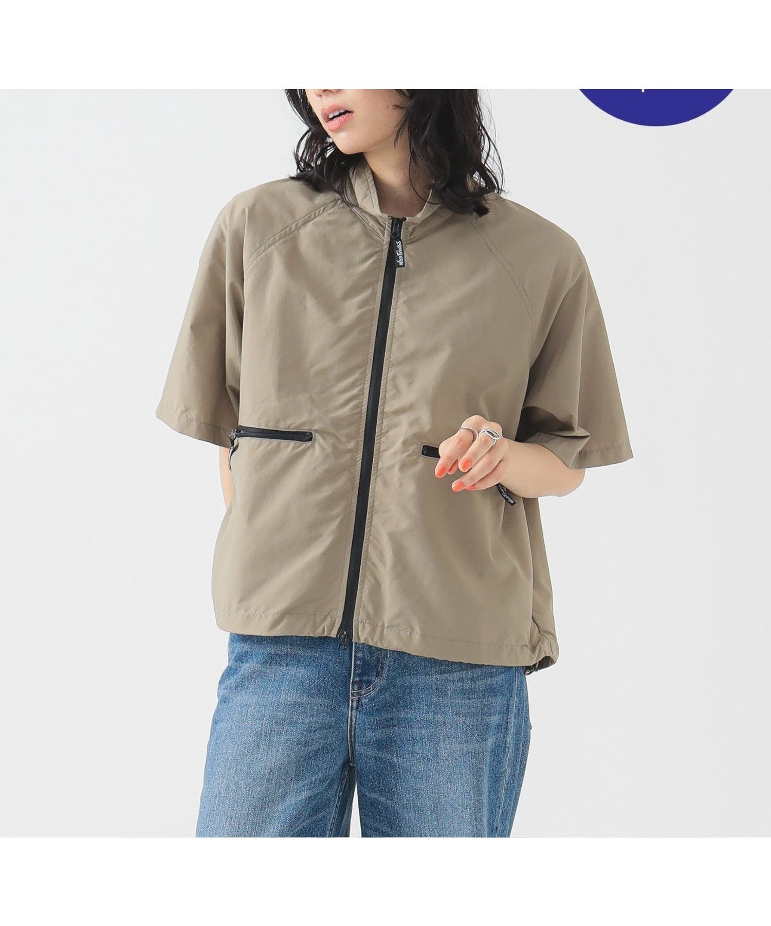 【ビーミングライフストアバイビームス/B:MING LIFE STORE by BEAMS】のWILD THINGS / サプレックス ショートスリーブ ジャケット(S~M) 25SS 半袖 撥水 レジャー フェス 日除け防止 インテリア・キッズ・メンズ・レディースファッション・服の通販 founy(ファニー) 　ファッション　Fashion　レディースファッション　Fashion for Women　アウター　Coat / Outerwear Collection　レディースジャケット・軽アウター　Jackets　アウトドア　Outdoor Clothing　インナー　Innerwear　春　Spring　ショーツ　Shorts, Short Pants　ショート　Short, Short Length　ジャケット　Jacket, Outerwear　スタンド　Stand Collar, Upright Stand　スピンドル　Spindle, Drawcord　スリーブ　Sleeve, Long Sleeve / Short Sleeve　セットアップ　Set-Up, Coordinated Outfit　長袖　Long Sleeve, Full Sleeve　ボトム　Bottoms, Lower Wear　半袖　Short Sleeve, Half Sleeve　S/S・春夏　SS, Spring/Summer, Warm Season　おすすめ　Recommended / Our Picks　夏　Summer　2025年　2025　2025春夏・S/S　Spring/Summer 2025 SS25　BEIGE|ID: prp329100004592072 ipo3291000000032607913