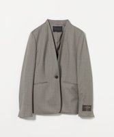 【ユナイテッドアローズ/UNITED ARROWS】のCANONICO ノーラペルジャケット 人気、トレンドファッション・服の通販 founy(ファニー) ファッション Fashion レディースファッション Fashion for Women アウター Coat / Outerwear Collection レディースジャケット・軽アウター Jackets イタリア Italy シェイプ Shape, Slim Fit ジャケット Jacket, Outerwear セットアップ Set-Up, Coordinated Outfit ボトム Bottoms, Lower Wear おすすめ Recommended / Our Picks 夏 Summer |ID:prp329100004592075