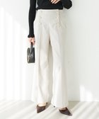 【ルクールブラン/le.coeur blanc】の《スタイルアップ効果抜群》ツイルストレッチマリンパンツ グレージュ|ID: prp329100004592108 ipo3291000000032721804