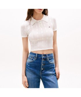 【トミーヒルフィガー/TOMMY HILFIGER】のポインテルポロセーター 人気、トレンドファッション・服の通販 founy(ファニー) ファッション Fashion レディースファッション Ladies' Fashion Online アメリカン American クラシック Classic クロップド Cropped コンパクト Compact ゴルフ Golf ジーンズ Jeans デニム Denim トレンド Trend モダン Modern 人気 Popularity |ID:prp329100004592116