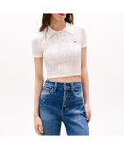 【トミーヒルフィガー/TOMMY HILFIGER】のポインテルポロセーター ホワイトYBL|ID: prp329100004592116 ipo3291000000032692500