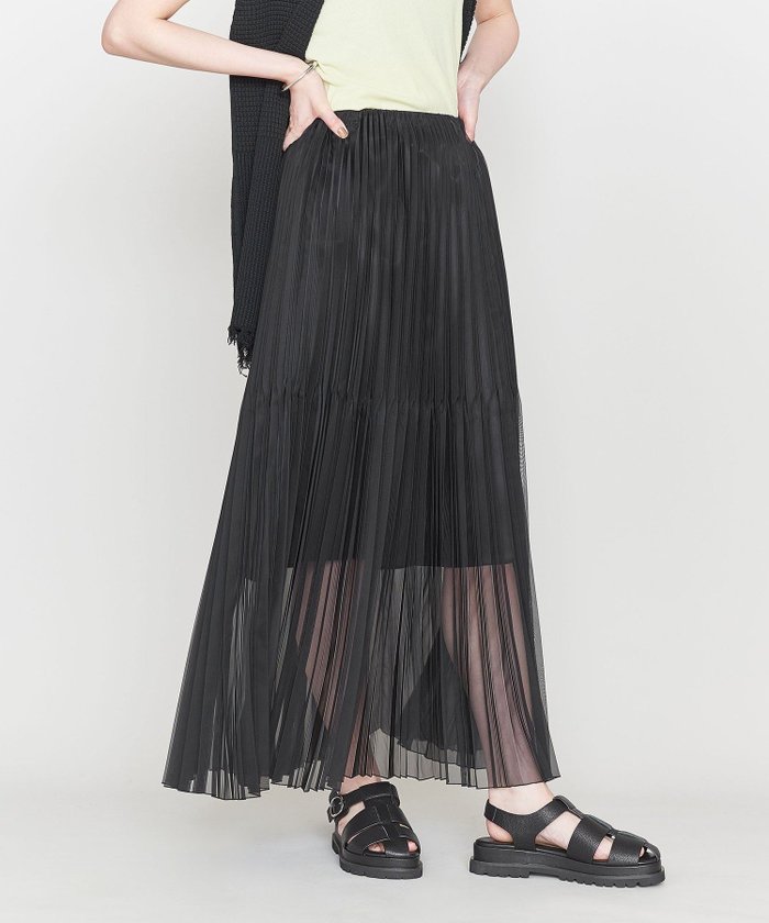 【その他のブランド/Other】のASTRAET オーガンジー シアー マキシプリーツスカート インテリア・キッズ・メンズ・レディースファッション・服の通販 founy(ファニー) https://founy.com/ ファッション Fashion レディースファッション Ladies' Fashion Online スカート Skirt プリーツスカート Pleated Skirts おすすめ Recommend オーガンジー Organdy シアー Sheer シフォン Chiffon ショート Short ブルゾン Blouson プリーツ Pleats マキシ Maxi エレガント 上品 Elegant 定番 Standard |ID: prp329100004592550 ipo3291000000032604588