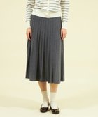 【マッキントッシュ フィロソフィー/MACKINTOSH PHILOSOPHY】のプリーツニットスカート チャコールグレー|ID: prp329100004592552 ipo3291000000032604604