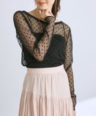 【ラブティックボンボン/La boutique BonBon】の【待望の復刻!全骨格オススメ!】シアードット前後2WAYトップス ブラック|ID: prp329100004592575 ipo3291000000032886685