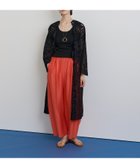 【ハウス オブ ロータス/HOUSE OF LOTUS】のシフリー刺繍ロングガウン ブラック|ID: prp329100004592586 ipo3291000000032605210