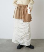 【チャオパニックティピー/CIAOPANIC TYPY】の【etsinta/エシンタ】リメイクジャージミニスカート ベージュ|ID: prp329100004592593 ipo3291000000032605435