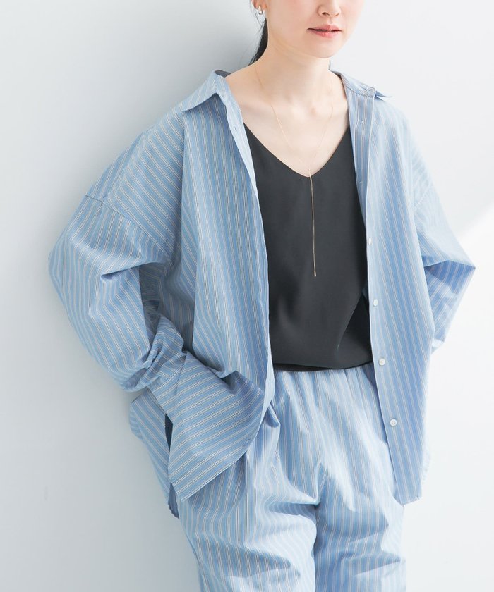 【アーバンリサーチ/URBAN RESEARCH】のnew basic インドスビンコットンストライプシャツ インテリア・キッズ・メンズ・レディースファッション・服の通販 founy(ファニー) https://founy.com/ ファッション Fashion レディースファッション Ladies' Fashion Online トップス・カットソー Tops/Tshirt シャツ/ブラウス Shirts/Blouses インド India インナー Inner ジャケット Jacket バランス Balance プリント Print ベーシック Basic S/S・春夏 Ss・Spring/Summer 夏 Summer エレガント 上品 Elegant 2025年 2025 2025春夏・S/S Ss,Spring/Summer,2025 |ID: prp329100004592597 ipo3291000000032605481