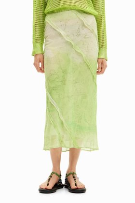 【デシグアル/Desigual】の花柄レースのロングスカート 人気、トレンドファッション・服の通販 founy(ファニー) ファッション Fashion レディースファッション Ladies' Fashion Online スカート Skirt ロングスカート Long Skirt カラフル Colorful シューズ Shoes デニム Denim パターン Pattern パッチワーク Patchwork プリント Print メンズ Mens レース Race ロング Long |ID:prp329100004592602