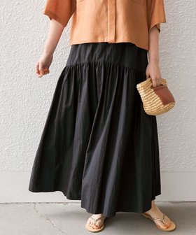 【シップス フォー ウィメン/SHIPS】 手洗い可能 タフタ ティアード ロング スカート人気、トレンドファッション・服の通販 founy(ファニー) ファッション Fashion レディースファッション Ladies' Fashion Online スカート Skirt アウトドア Outdoor カットソー Cut And Sew サンダル Sandals シンプル Simple スニーカー Sneakers タフタ Taffeta ティアード Tiered ロング Long おすすめ Recommend 夏 Summer |ID:prp329100004592611