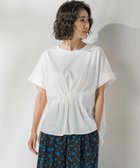 【ラ エフ/Laf…】の【WEB限定】ウエストタックカットソー≪手洗い可能≫ ホワイト|ID: prp329100004592613 ipo3291000000032605864