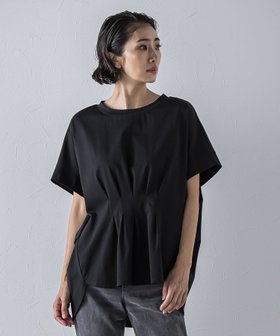 【ラ エフ/Laf…】の【WEB限定】ウエストタックカットソー≪手洗い可能≫ 人気、トレンドファッション・服の通販 founy(ファニー) ファッション Fashion レディースファッション Fashion for Women トップス・カットソー Cut & Sew Tops カットソー・ベーシックTシャツ Cut-and-Sewn Tops / Stretch Tees & Basics デニム Denim, Jeans Material |ID:prp329100004592613