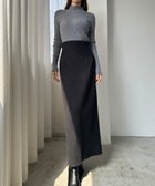 【ジュノア/JUNOAH】のLouere ペンシルスカート ブラック|ID: prp329100004592626 ipo3291000000032606074