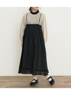 【サマンサモスモス/Samansa Mos2】の2WAYシャーリングスカート 人気、トレンドファッション・服の通販 founy(ファニー) ファッション Fashion レディースファッション Ladies' Fashion Online スカート Skirt シャーリング Shirring ショルダー Shoulder フィット Fit フレア Flare リボン Ribbon thumbnail ブラック|ID: prp329100004592642 ipo3291000000032606255